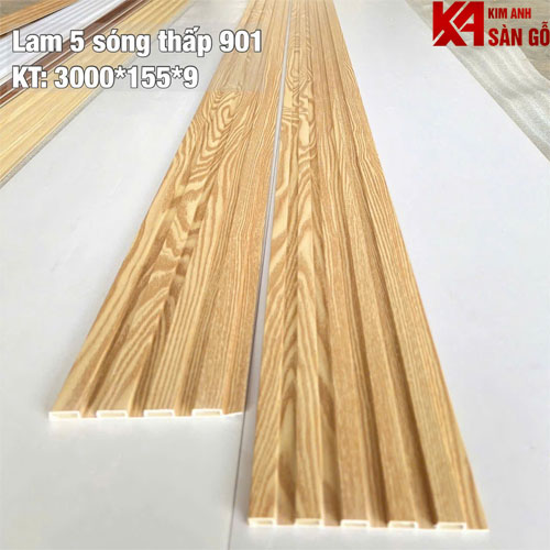 Tấm Ốp Tường Lam 5 Sóng Thấp GR-901